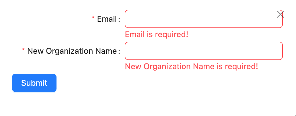 Registration Modal