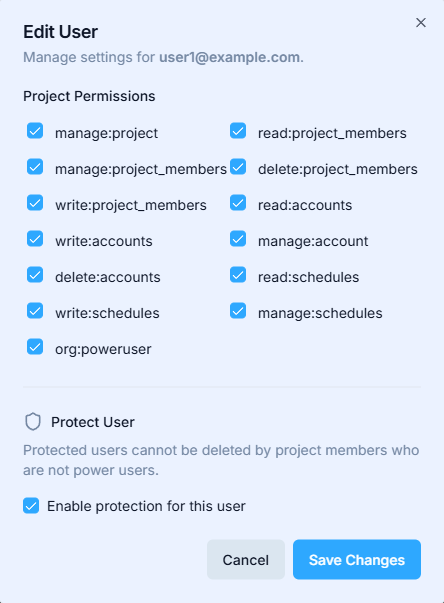 Update User